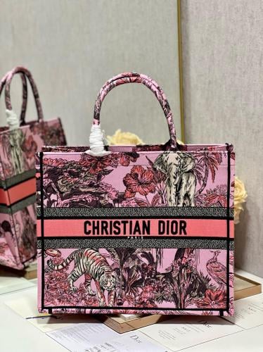 Large Dior Book Tote