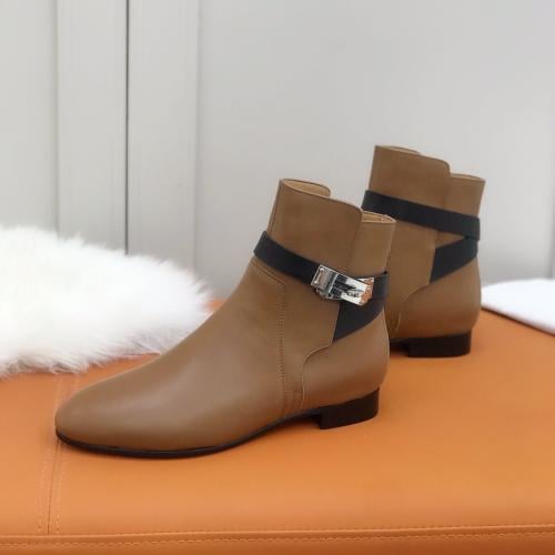 Hermès Leather boots