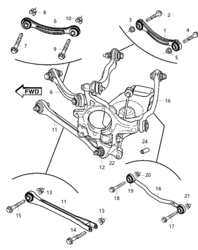 مقص خلفي فوق يمين تشارجر