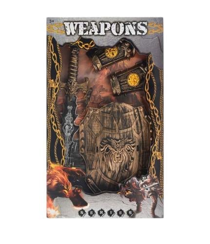 درع وسيف المحارب