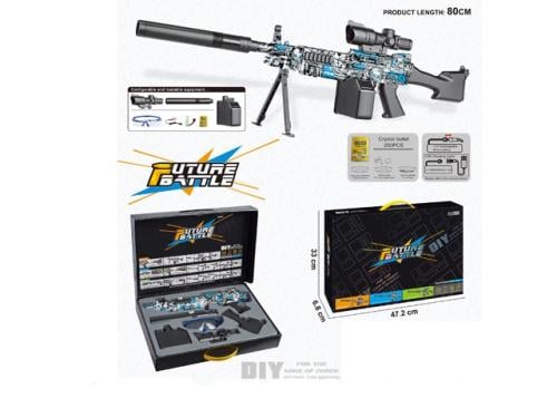 حقيبة مسدس الخرز المائي مع قاعدة 80cm