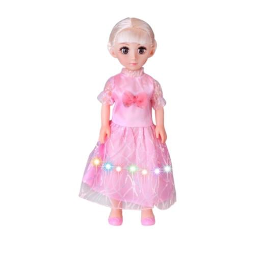 عروسة مع فستان مضيئ