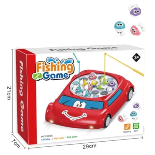 صيد السمك شكل سيارة