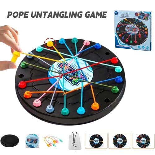 لعبة تحدي تعقيد الحبال