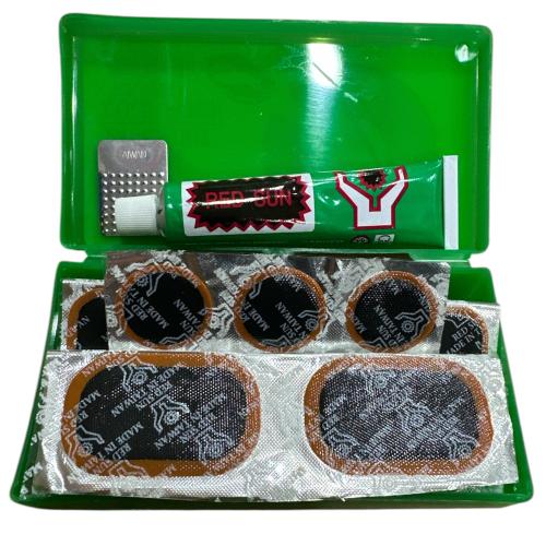 علبة رقعة كفرات دراجات 24 رقعة احجام مختلفة