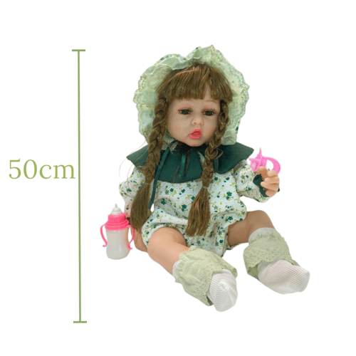 دمية بيبي دول سليكون حجم كبير