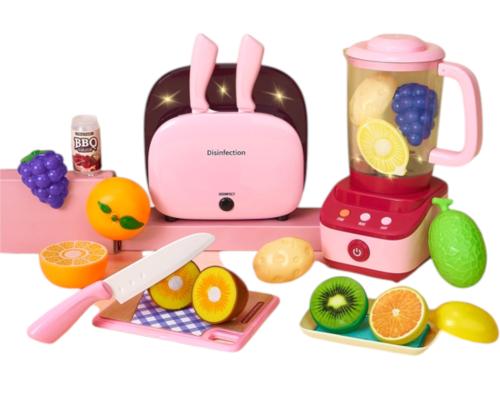 مطبخ بناتي مع خلاط