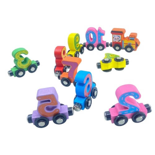 سيارات الأرقام الخشبية