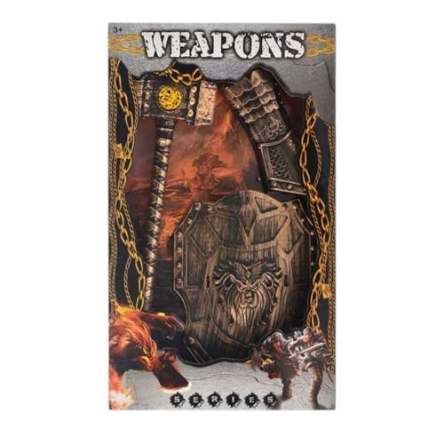 درع ومطرقة المحارب