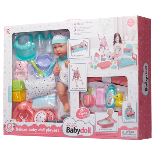 دمية طفل بطول 35 سم