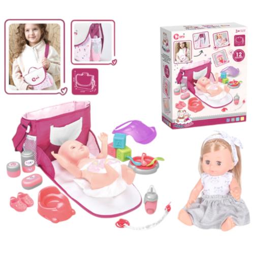 دمية مع سرير