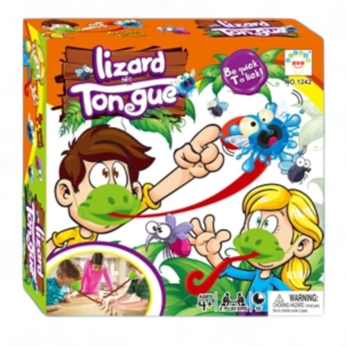 تحدي قناع لسان الضفدع