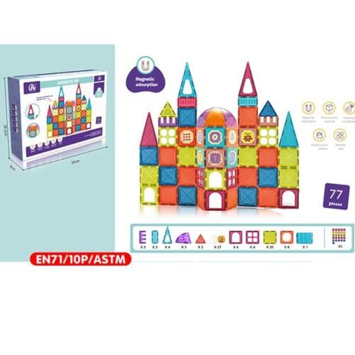 لعبة البناء الهندسي ( مغناطيس )