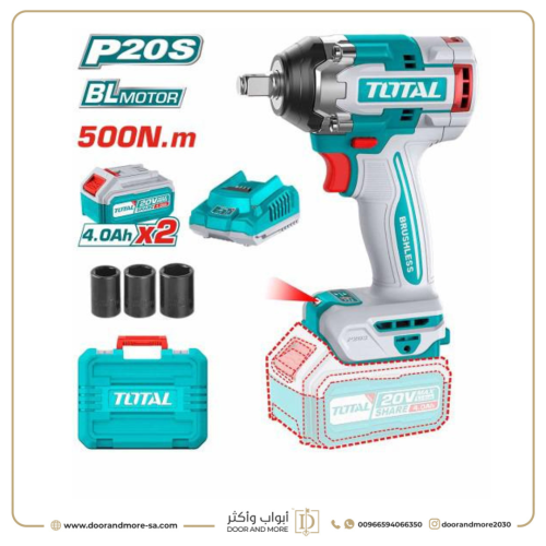 درل كفرات بطارية TOTAL 20 V