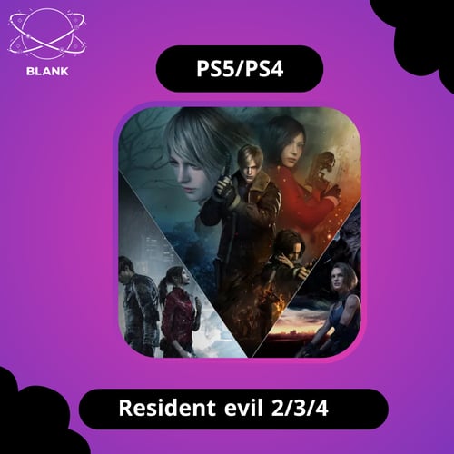 ثلاثية ريزدنت ايفل (2+3+4) بلايستيشن 5/4 | /PS4/PS...