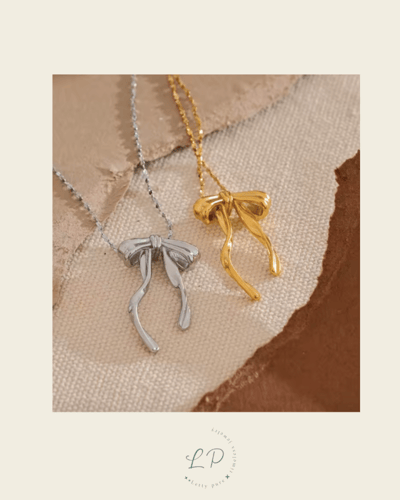 Bow Necklace