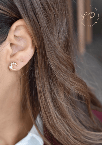 Mini Multistar Earring