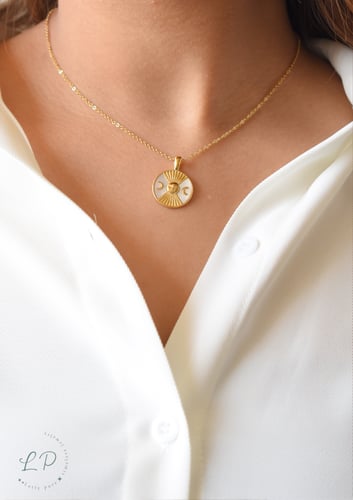 Sun & Moon Peak Necklace