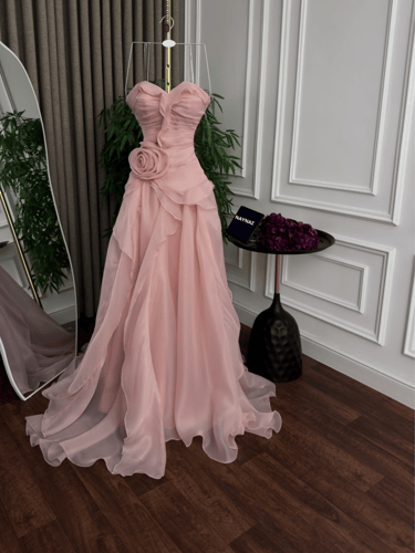 فستان سهرة اورنجزا دبل كلوش