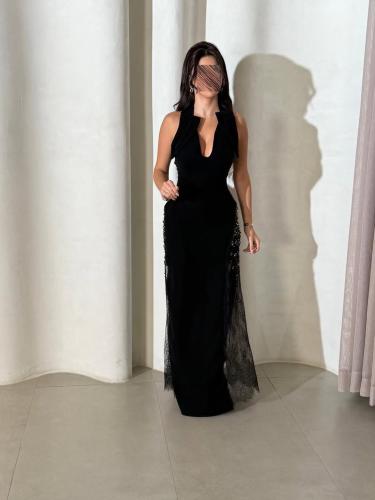 فستان سهرة ناعم