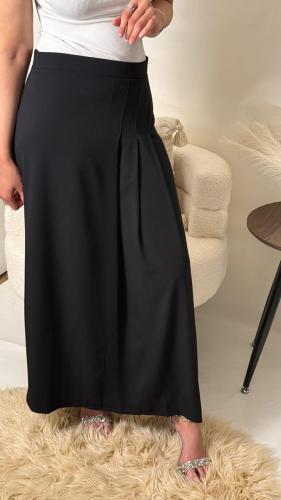 تنورة كريب اسود