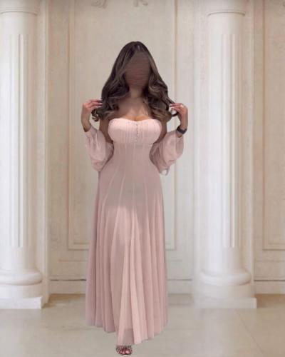 فستان جورجيت بكاب