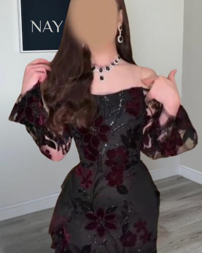 فستان كلفة سهرة بطانة باربي
