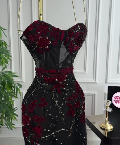 فستان كلفة مورد