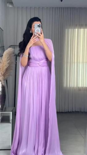 فستان سهرة ناعم