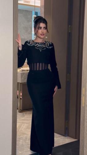 فستان سهرة ناعم