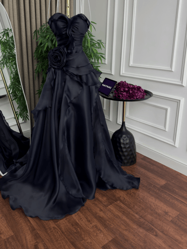 فستان سهرة اورنجزا دبل كلوش