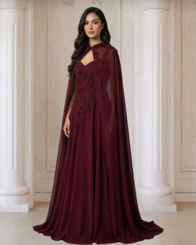 فستان سهرة كاب بشت