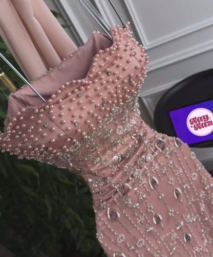 فستان كلفة خرز