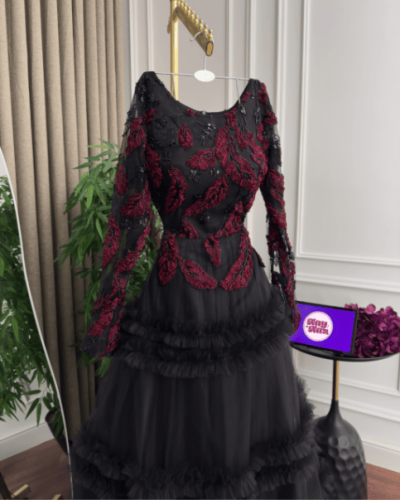 فستان كلفة على تل