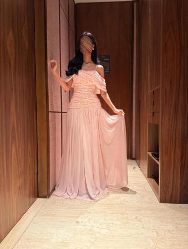 فستان سهرة ناعم