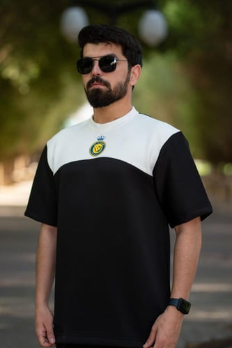 تيشرت الإتحاد أسود&أبيض