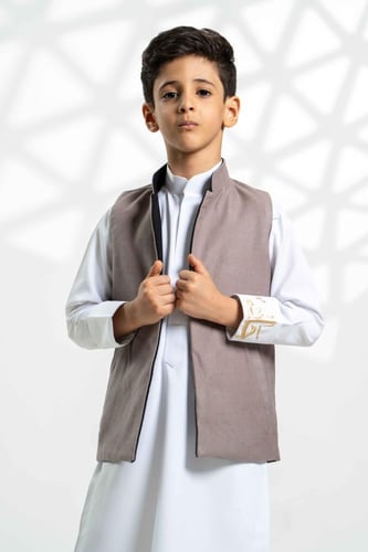 سديري جوخ دبل فيس بيجxأسود أطفال