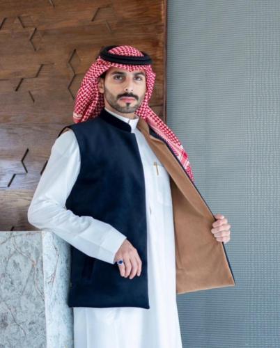 سديري وجهين كحلي - جملي "جوخ"