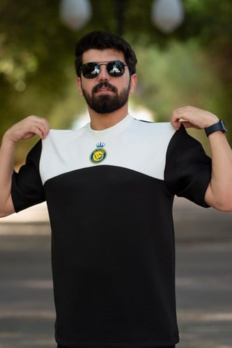 تيشرت الإتحاد أسود&أبيض