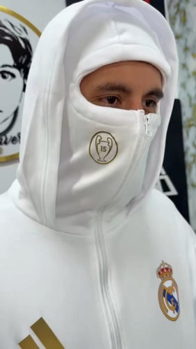 هودي النينجا الشتوي بشعار ناديك المفضل