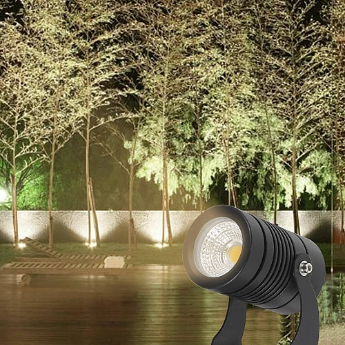 كشاف حديقة غرس متحرك لون الانارة اصفر 10 واط توفل