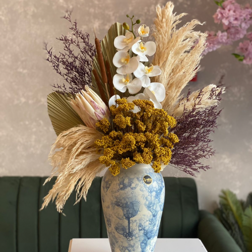 فازة ورد صناعي L2