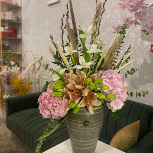 فازة ورد طبيعي N31