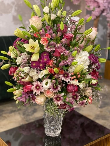 فازة ورد طبيعي N29