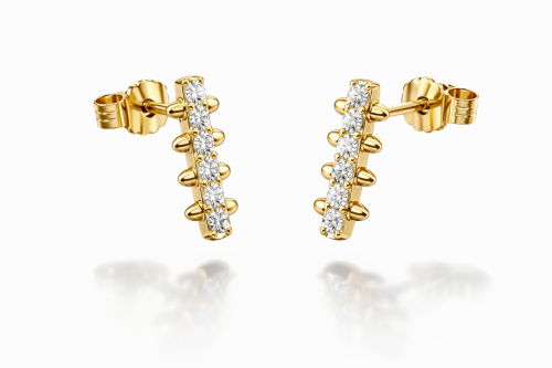 حلق ذهب عيار ١٨