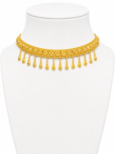 A 21-karat gold suffocating