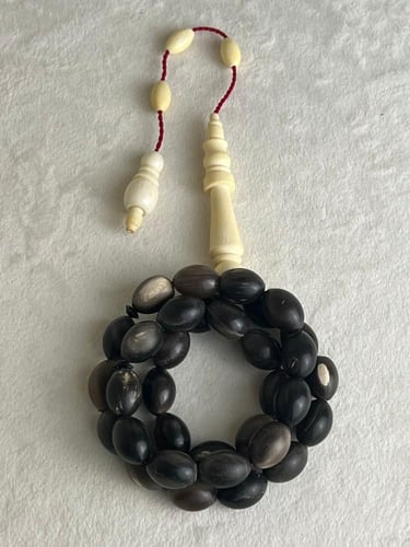 قرن جاموس شاهد عظم عدد الخرز ٣٣ القياس ١٠ في ١٣