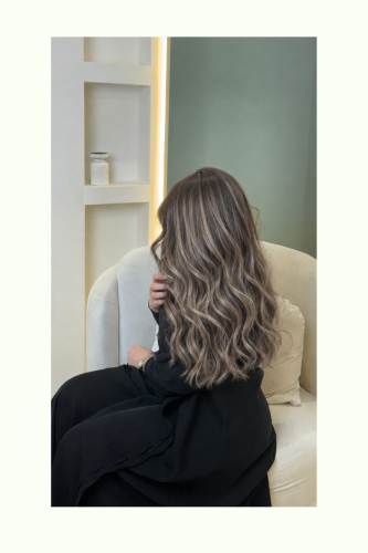 صبغة خصل +استشوار (شامل الأرضية ولجميع الأطوال)