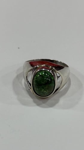 خاتم فضه مقاس 16