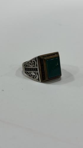 خاتم فضه مقاس 26